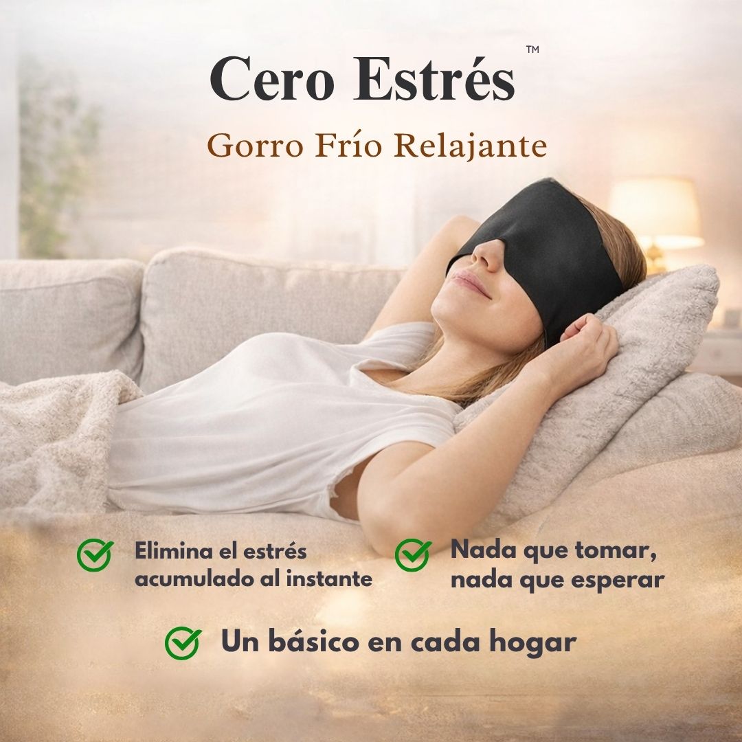Cero Estrés™ — Gorro Frío Relajante