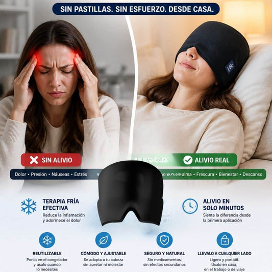 gorro frio migraña dolor cabeza